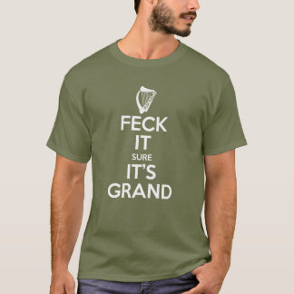 Feck es - Harfe T-Shirt