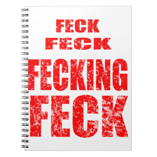 Feck Feck fecking Feck Notizblock