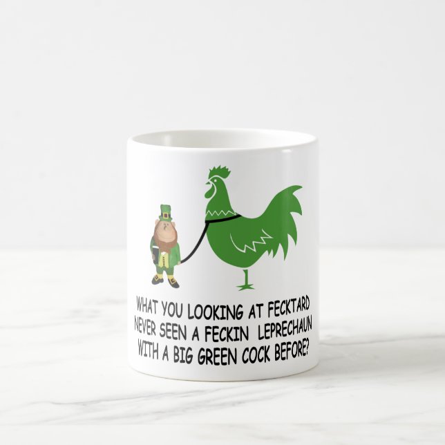 Feckin Iren fecktard Kaffeetasse (Mittel)