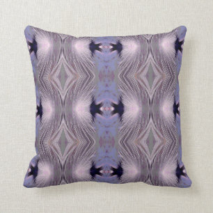 Feder-Diamant-Muster Kissen