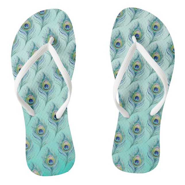 Feder Flip Flops (Fußbett)