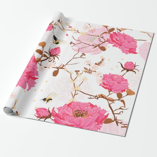 Feder Geschenkpapier (Ungerollt)