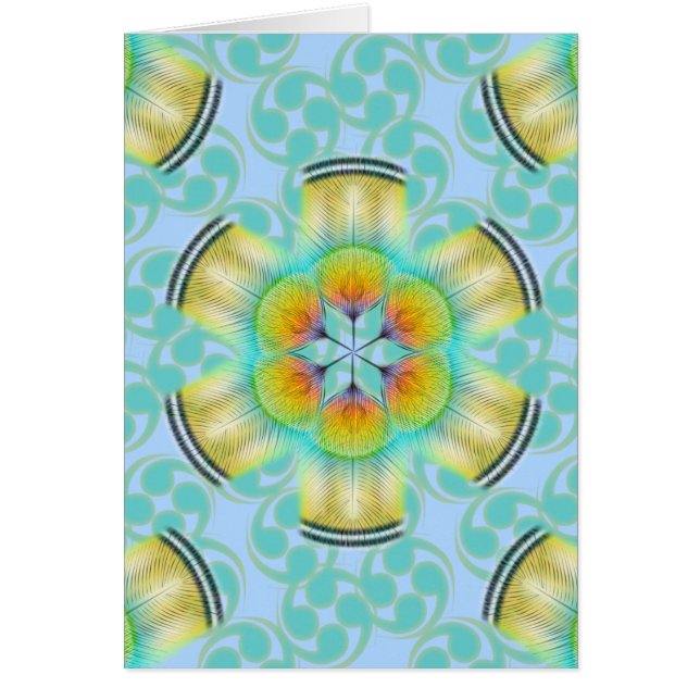 Feder-Rosette (Vorne)