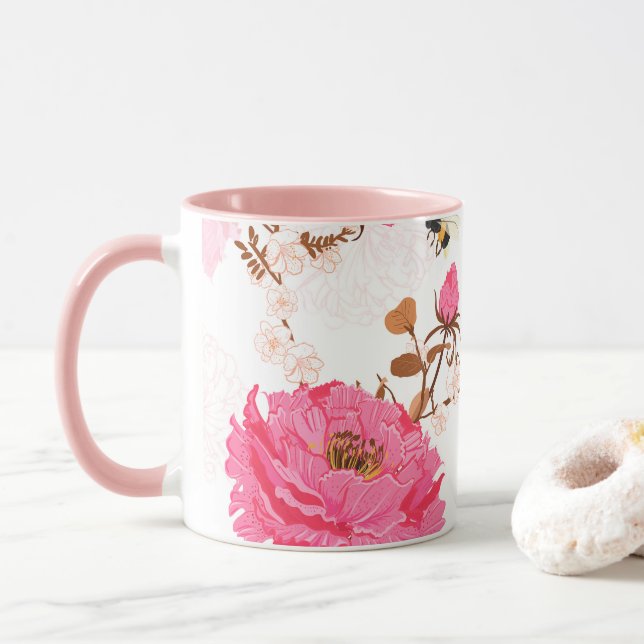 Feder Tasse (Mit Donut)