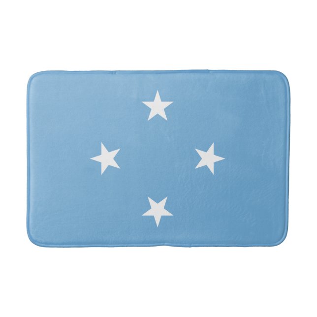 Federated Staaten of Micronesia Flag Badematte (Vorderseite)