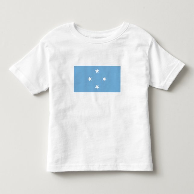 Federated Staaten of Micronesia Flag Kleinkind T-shirt (Vorderseite)