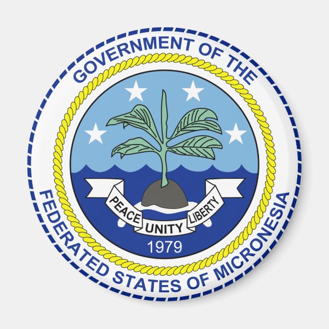 Federated Staaten of Micronesia FM Magnet (Vorne)