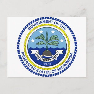 Federated Staaten of Micronesia FM Postkarte