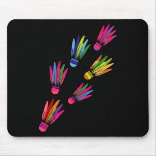 Federball Bunte Spieler Mann Frau  Mousepad