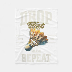 Federball Drop Clear Smash Wiederholen Shuttle  Fleecedecke