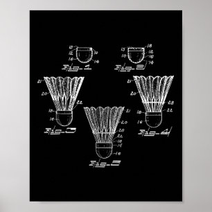 Federball-Patent-Blueprint Poster
