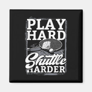 Federball spiel hart Shuttle härter Magnet