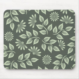 Federblumenmuster Mousepad