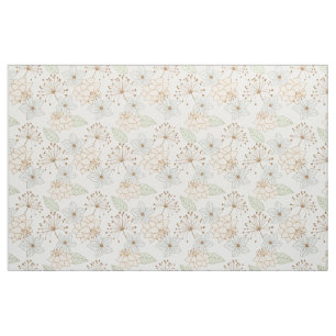 Federblumenstoff Stoff