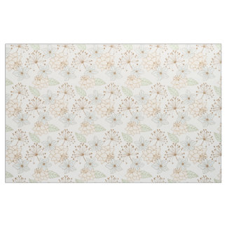 Federblumenstoff Stoff