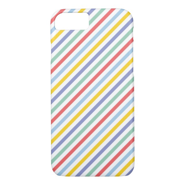 Federbogenmuster Case-Mate iPhone Hülle (Rückseite)