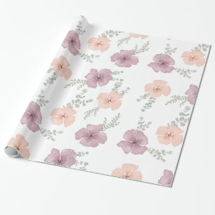 Federfeld, Ausschreibpapier für Blume Geschenkpapier