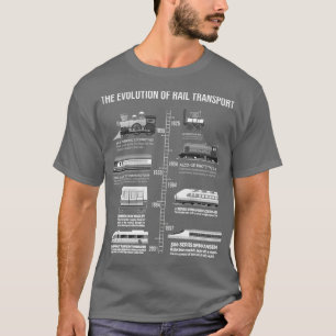 Federführmodell der Funny Railway Locomotive T-Shirt