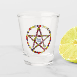 Federhalterung Schnapsglas