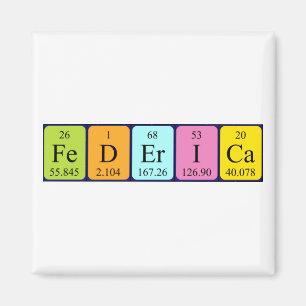 Federica Periodenmagnetmagnet Magnet
