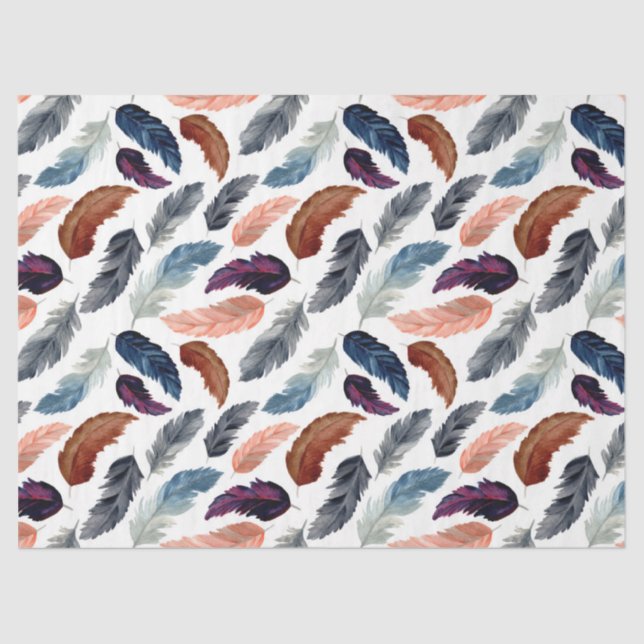 Federkerndesign 5 seidenpapier (Vorderseite)