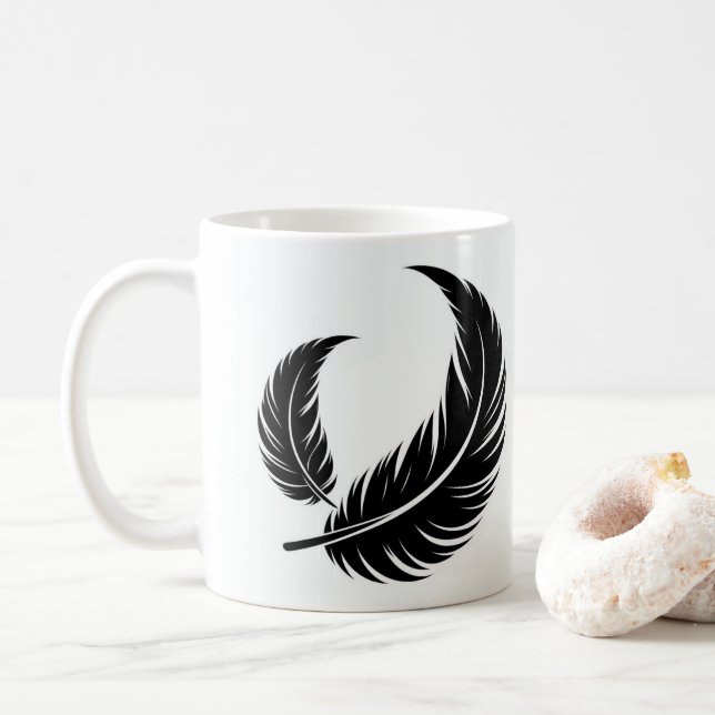 Federlichtsippe Tasse/Tasse Kaffeetasse (Mit Donut)