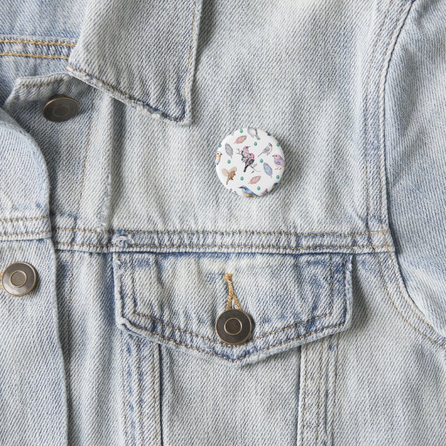 Federmuster Button (Beispiel)