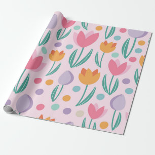 Federmuster Geschenkpapier