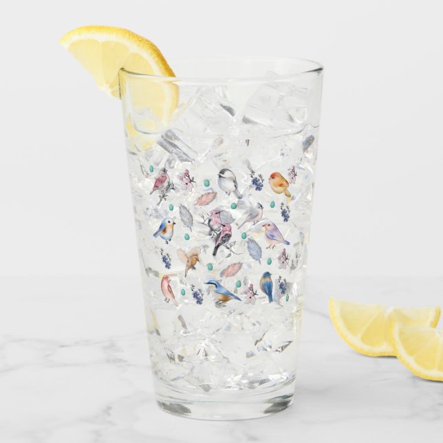 Federmuster Glas (Vorderseite Ice)