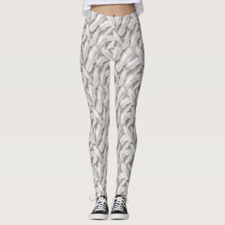 Federmuster-Leggings Leggings