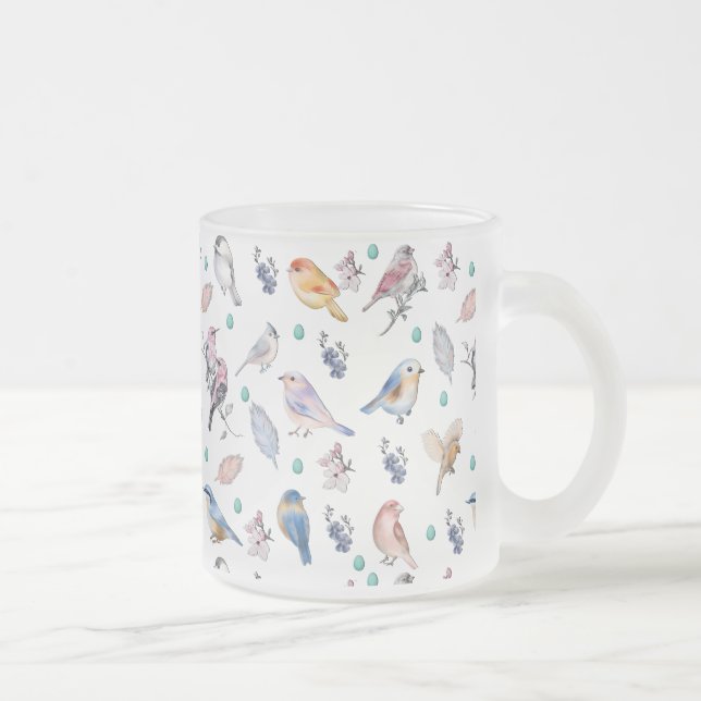 Federmuster Mattglastasse (Rechts)