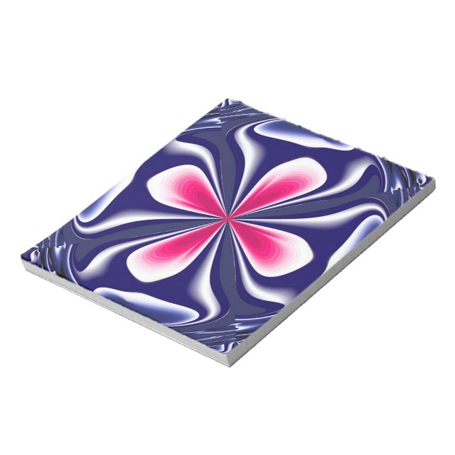 Federmuster Notizblock (Rotiert)