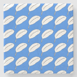 Federmuster Steinuntersetzer