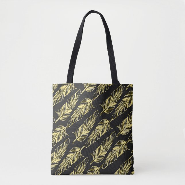 Federmuster Tasche (Vorderseite)