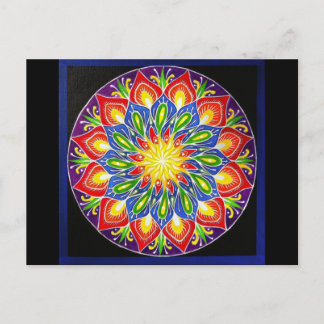 Federn eines tropischen Vogels (Postkarte) Postkarte