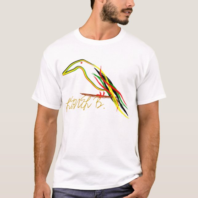 Federn, LEONEL B. T-Shirt (Vorderseite)