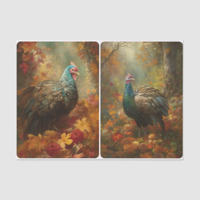 Federn Seidenpapier (Vorderseite)