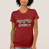 Federnd Tennis T-Shirt für Frauen