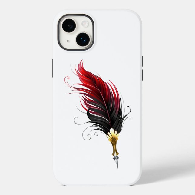 Federnstift mit Goldnippe Case-Mate iPhone 14 Plus Hülle (Rückseite)