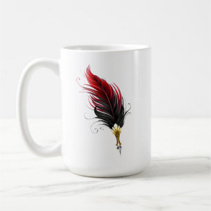 Federnstift mit Goldnippe Kaffeetasse