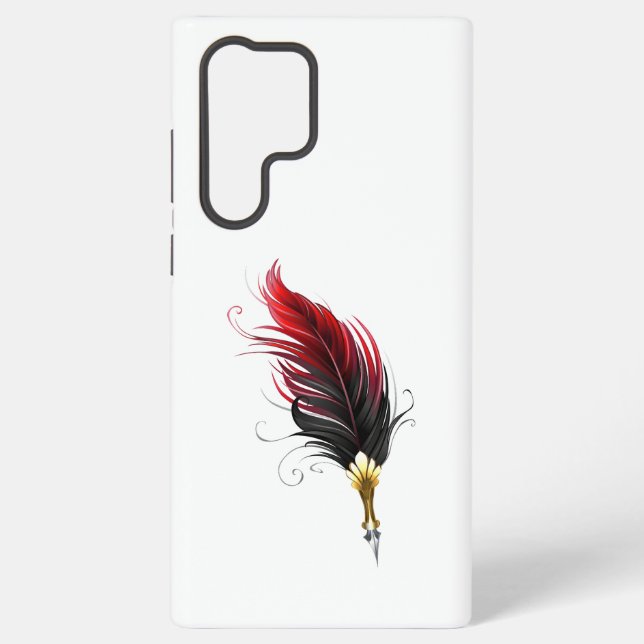 Federnstift mit Goldnippe Samsung Galaxy Hülle (Rückseite)