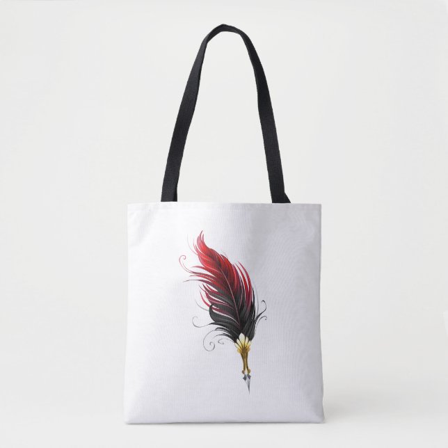 Federnstift mit Goldnippe Tasche (Vorderseite)