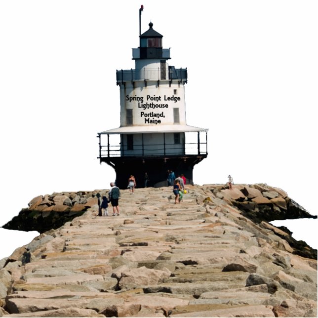 Federpunktleuchte Freistehende Fotoskulptur (Vorne)