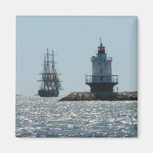 Federspitzenleuchte Magnet