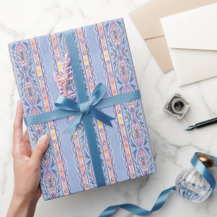 Federstreifen Geschenkpapier