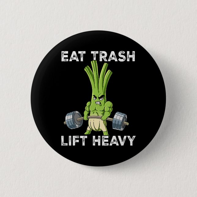Federzwiebeln Gym Gewichtsausbildung Essen Müllhal Button (Vorderseite)