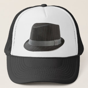 Fedora-Fernlastfahrerhut Truckerkappe