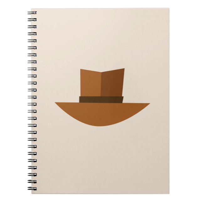 Fedora-Notizbuch Notizblock (Vorderseite)