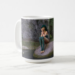 Fée à l'Enchanted Pond Coffee Mug