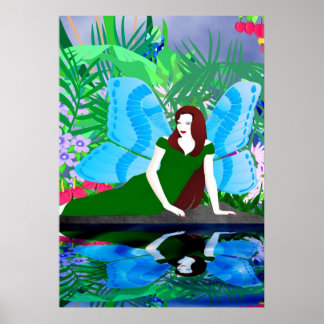 Fee am Teich Poster